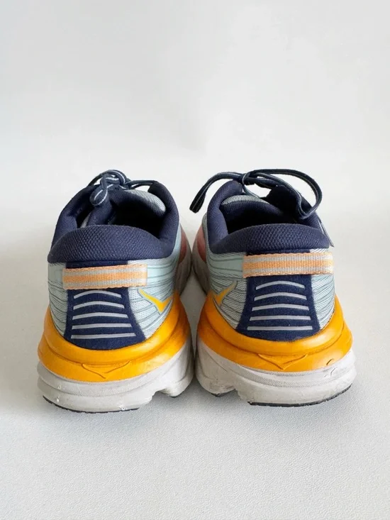 Hoka One One Bondi 7 Running Shoe US 9 Low Lace Up Athletic Sporty Athleisure - Picture 7 of 10